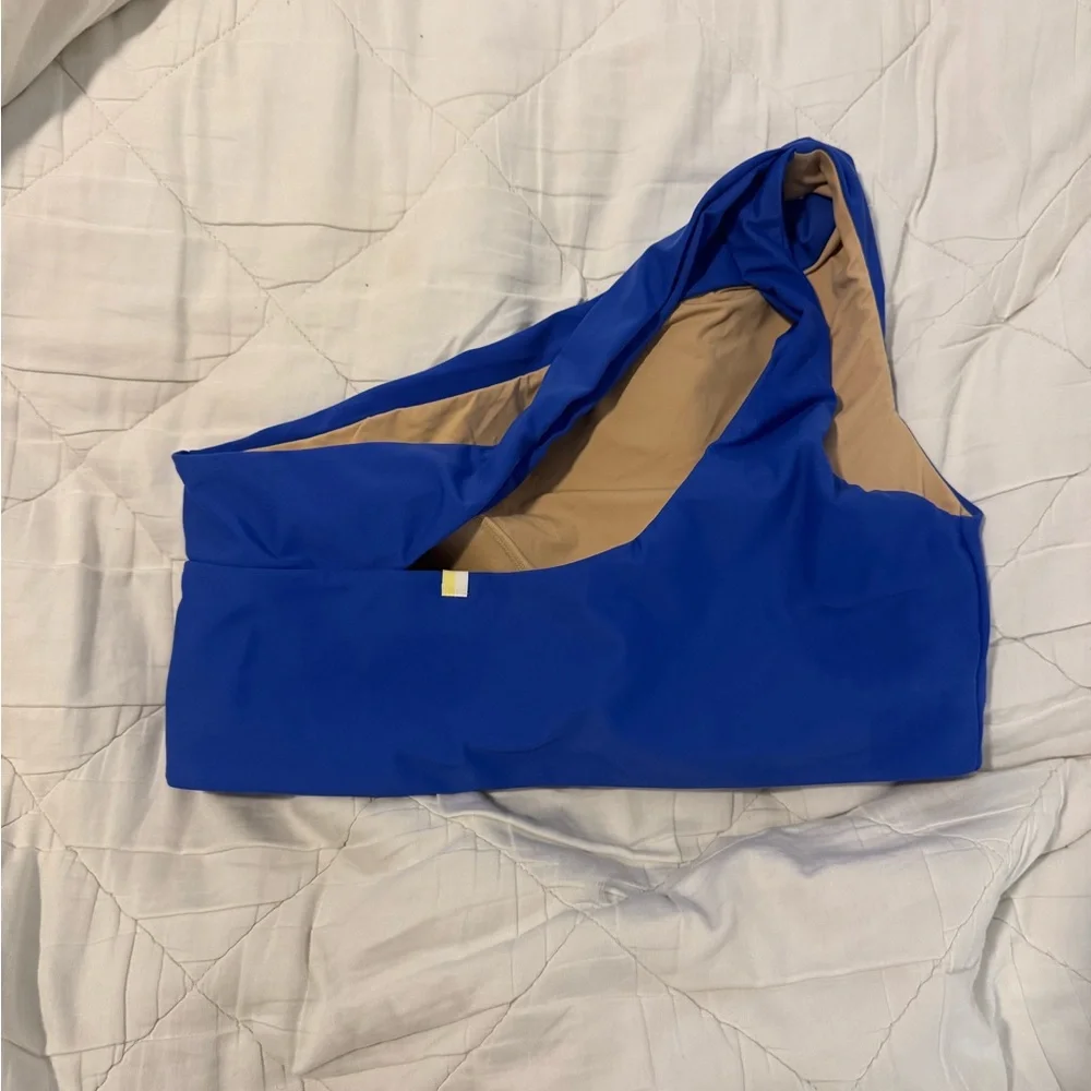 Summersalt One-Shoulder Blue Bikini top - Picture 8 of 8